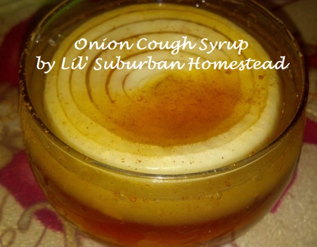onion cough syrup